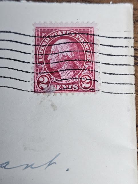 Red george washington 2 cent stamp - Etsy 日本
