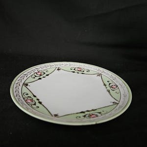 Vintage Nippon Hand Painted Plate 1920&#39;s