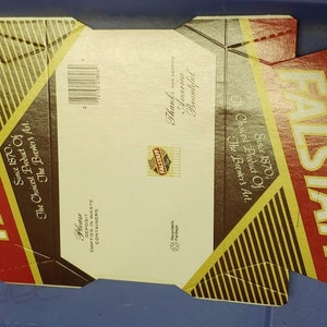 Vintage Falstaff Beer Cartons - Never Folded