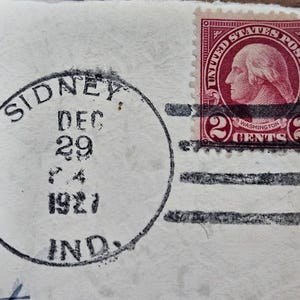 George Washington Red 2 cent stamp 1927