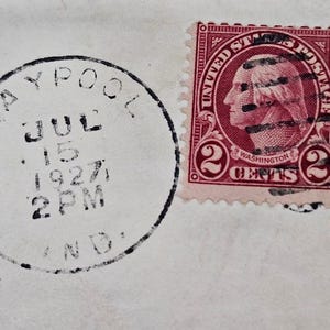 George Washington Red 2 cent stamp 1927