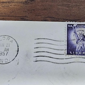 Lady Liberty 3 Cent Stempel