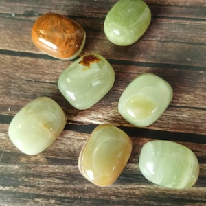 Natural Polished Stone, Afghanistan Jade Tumbled Stone, Smooth Jade, Crystal Gemstone, Wholesale Crystals, Jade Tumble, Tumbled Jadeite.h166
