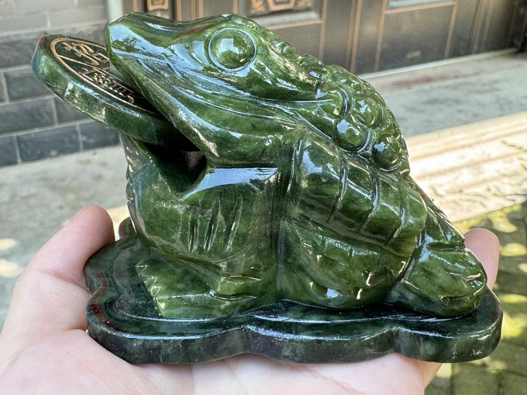 Pyrite Money Frog - Etsy