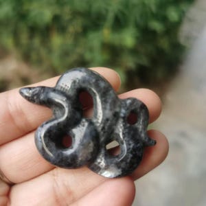 3D Snake Jade Pendant,Chinese Zodiac Snake, 2025 year of snake,Carving Natural Burmese jadeite jade stone Necklace, Feng shui Amulet jewelry