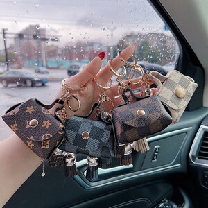 LV coins purse,Key Chain, Key Ring, Coin bag, Ky Holder, handbag, coin  wallet, coin purse, wallet,…