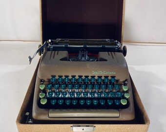 Smith & Corona 5-Series Sterling Typewriter