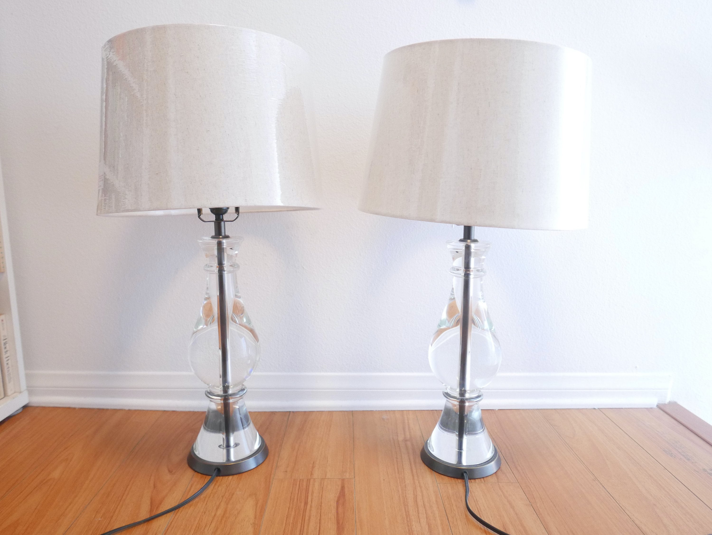 Pottery Barn Marston Crystal Balustrade Lamps Etsy
