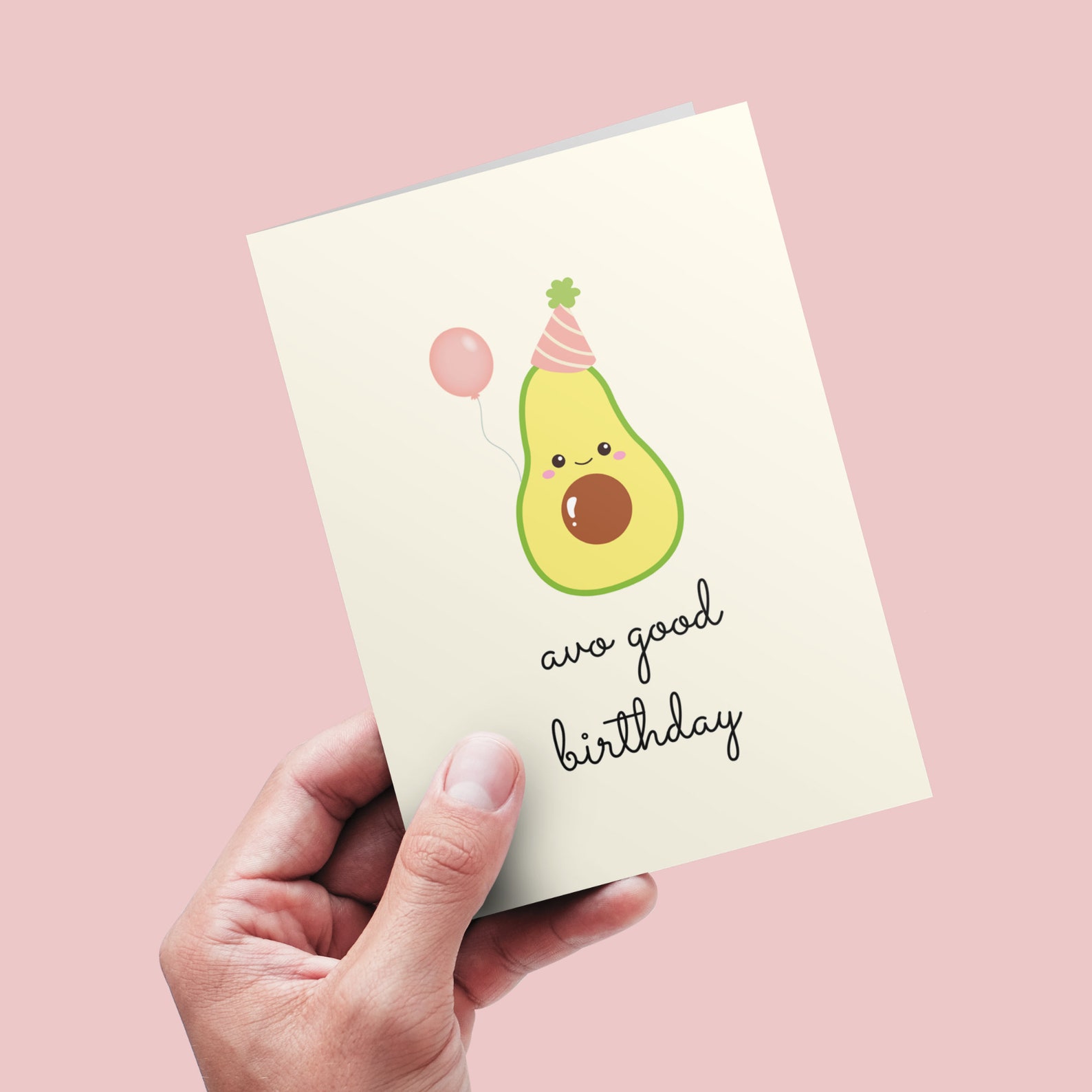 Avo Good Birthday Printable Birthday Card, Downloadable Card, Happy ...