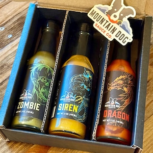 Mountain Dog Sauce Company - Hot Sauce Gift Pack (3 Bottles)