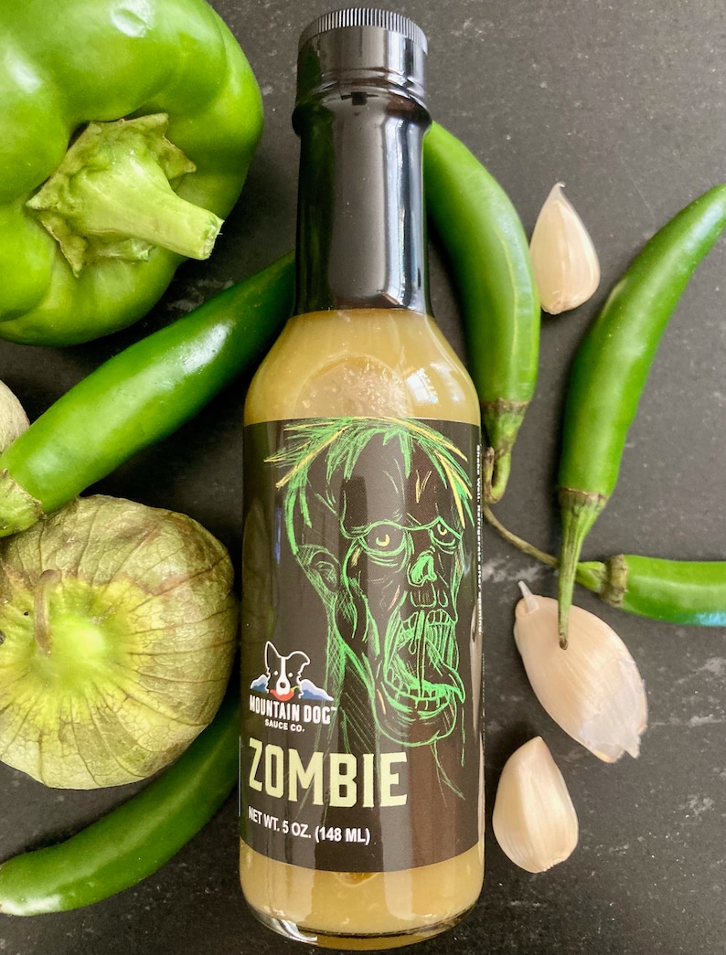 Mountain Dog Sauce Company Hot Sauce Dragon, Siren, Zombie image 4