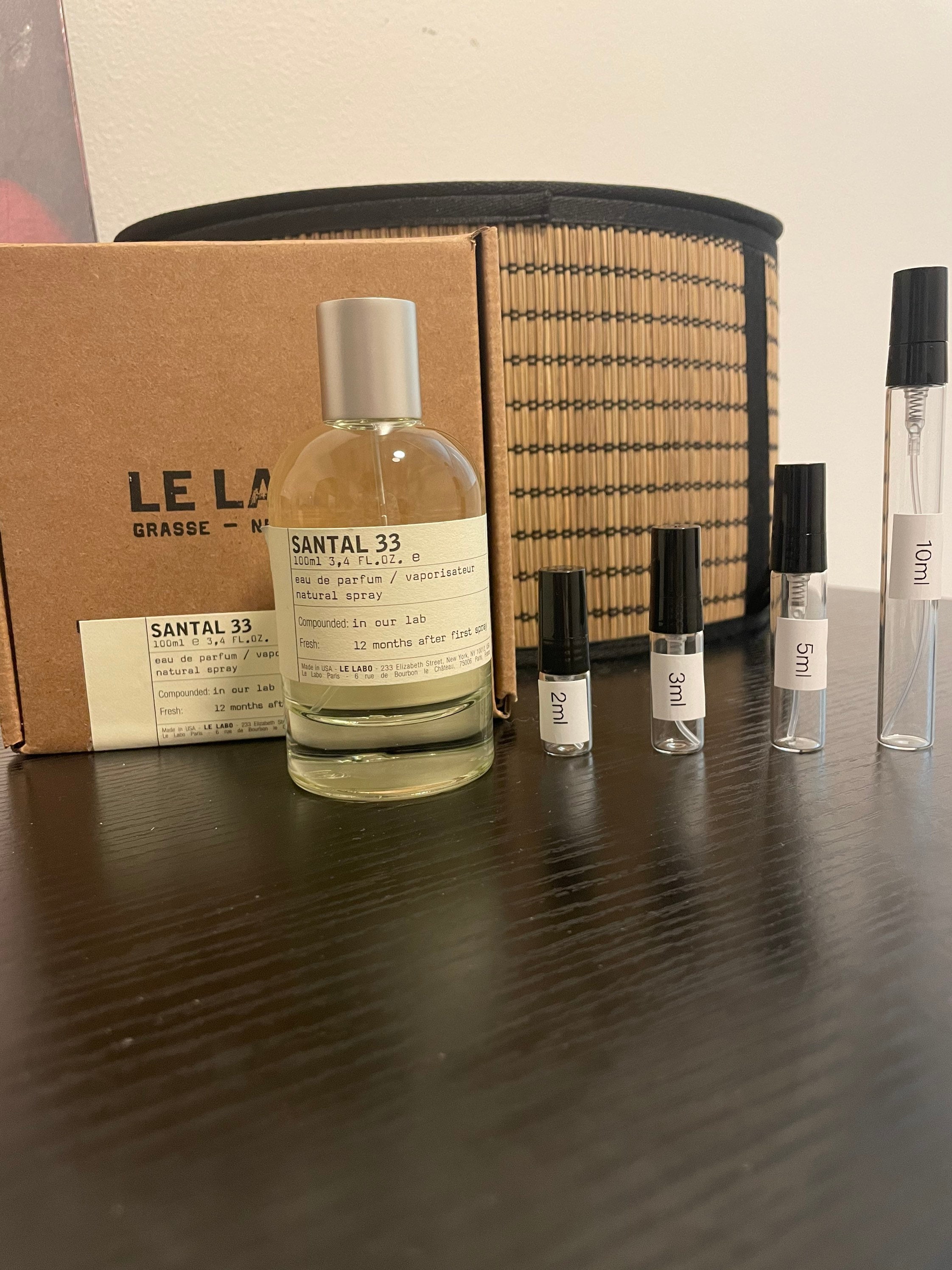 ルラボ SANTAL33 travel tubes