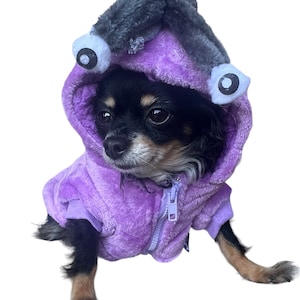 Handmade Monster Inc. Dog Sweater: Boo in Monster Costume