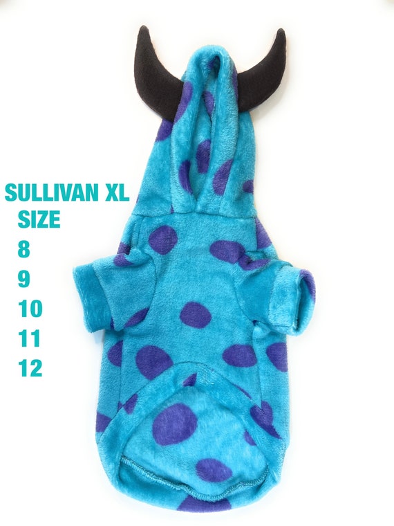Monster Inc Sullivan Dog Sweater/ Sweater Size 89101112 Etsy