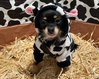 Dog Cow Sweater/Pet Hoodie/ Dog Sweater