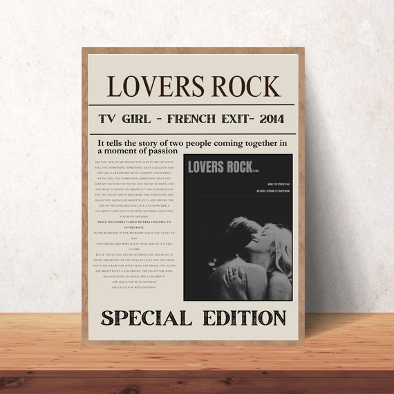 Lovers Rock Tv Girl Poster - Etsy