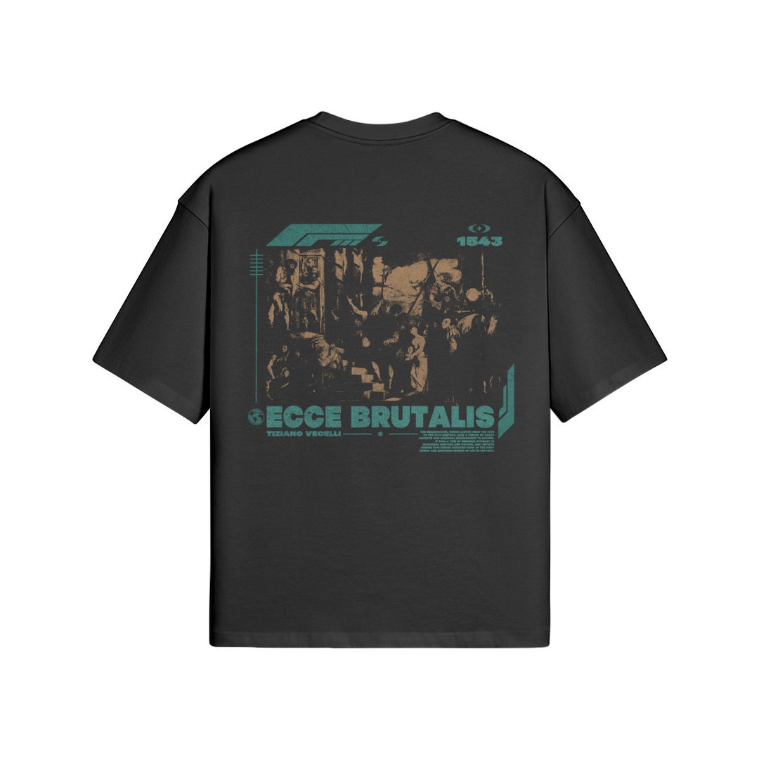Polarfrog Ecce Brutalis Brutalism T-shirt Design - Etsy