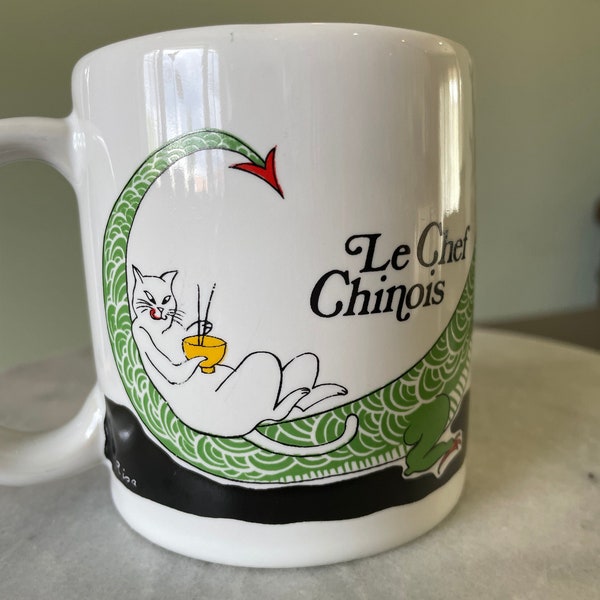 Vintage Le Chef Chinois Mug by Risa