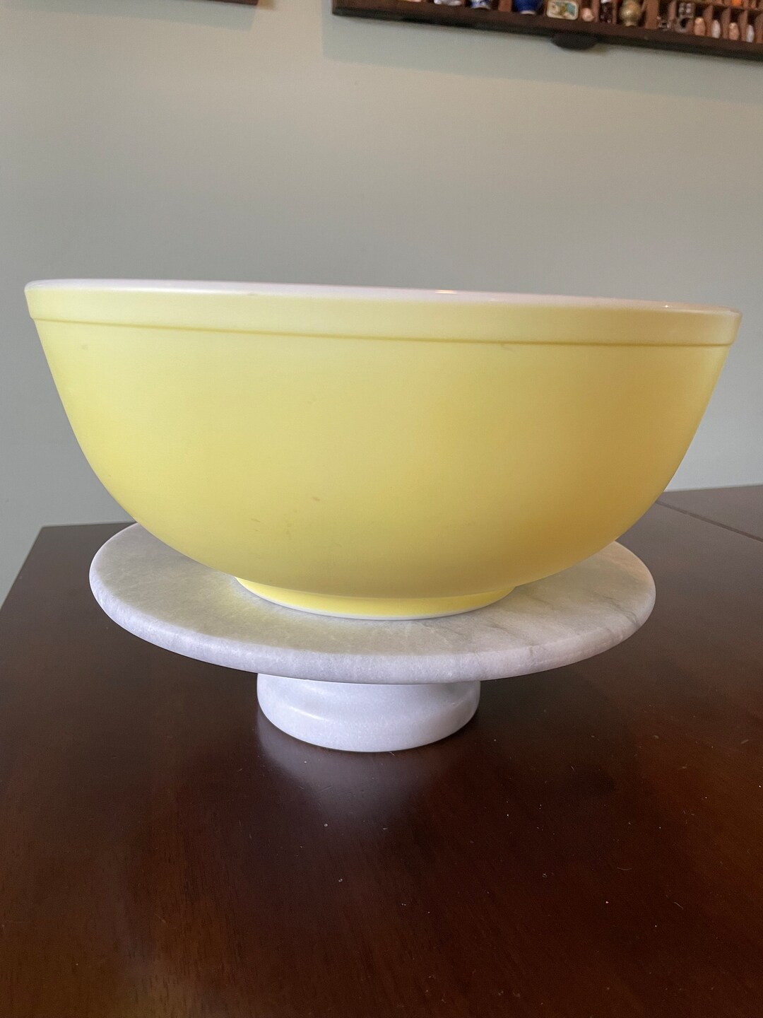 Vintage 1940s Pyrex Large Yellow Bowl Unnumbered Etsy
