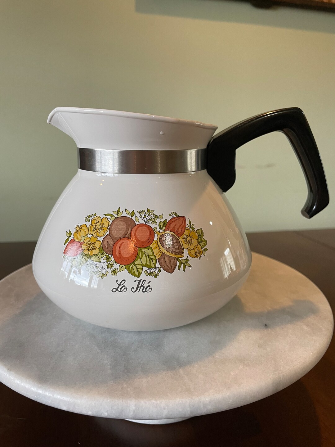 Vintage Corning Ware Teapot P104 Etsy