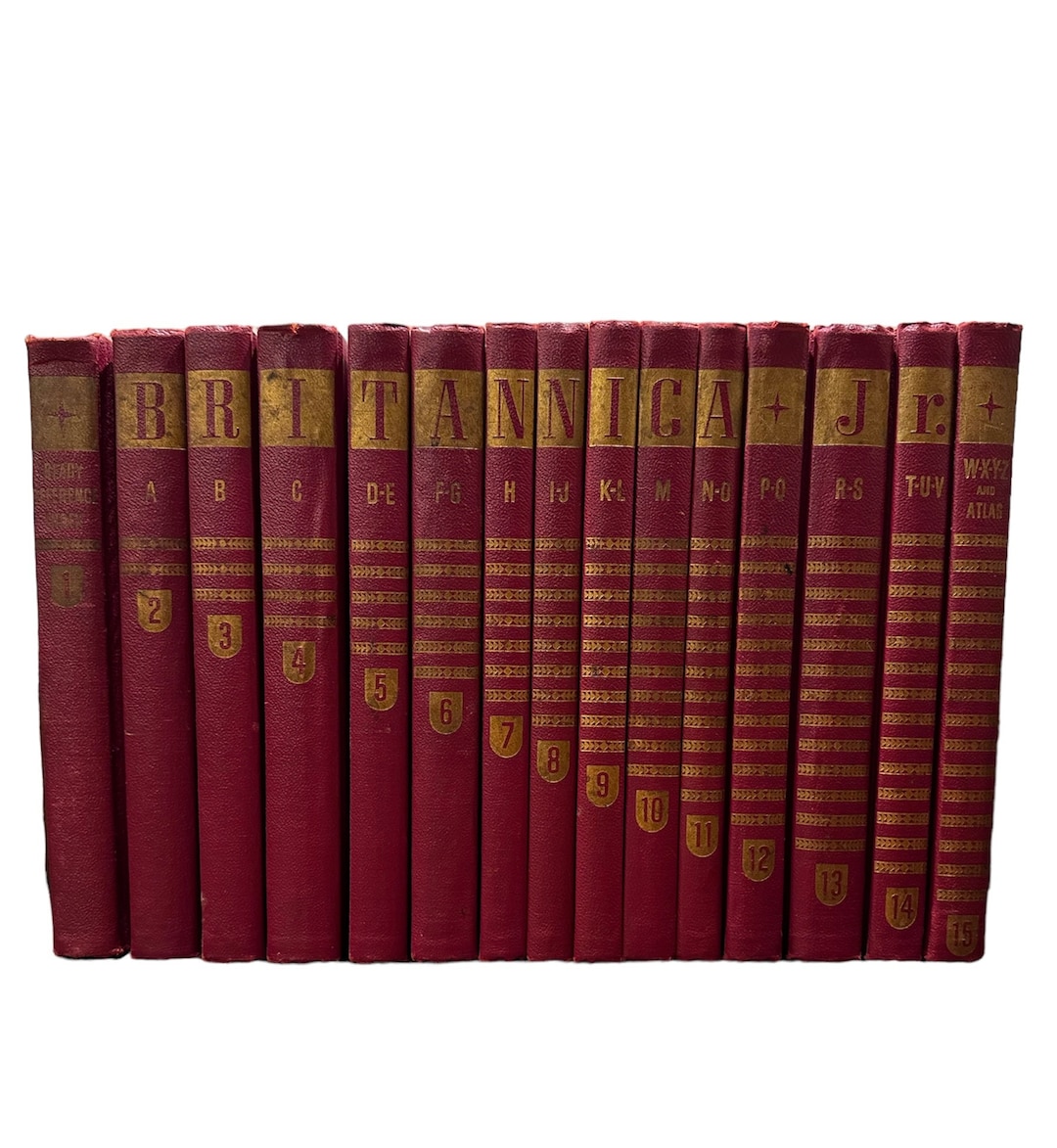 Vintage Britannica Junior the Boys' and Girls' Encyclopedia
