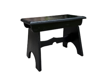 Vintage Farmhouse Wooden Step Stool