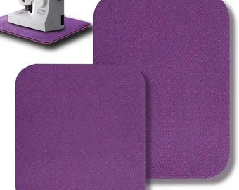 No Slip Rubber Sewing Machine Muffling Mat, 2 Pcs, Pedal Mat Reduce Vibrations Noise for Quilting Embroidery