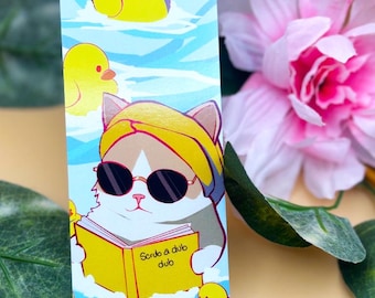 Bokmärke för kattbad
