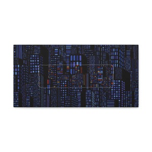 Azure City (canvas)