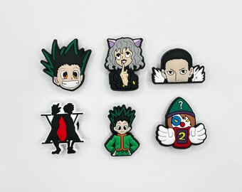 Anime Character Croc Charms