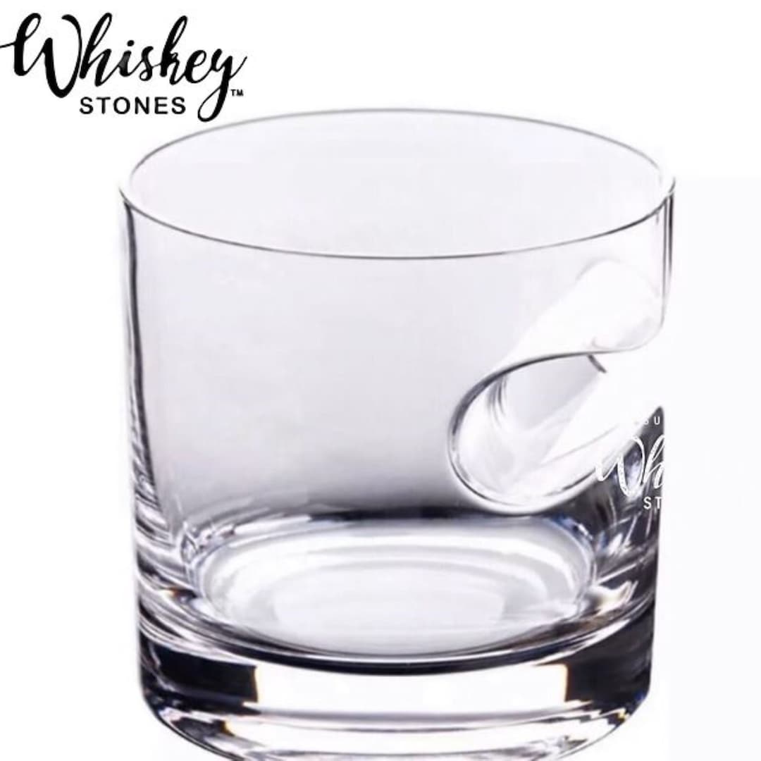 Double Old Fashioned and Cigar Holder Glass Etsy