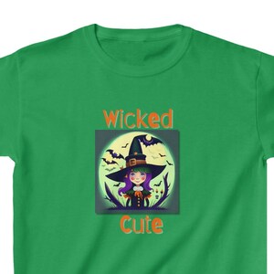 Halloween Wicked Cute - Kids Heavy Cotton T-Shirt