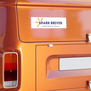 Spark Delivery Driver Bumper Stickers
