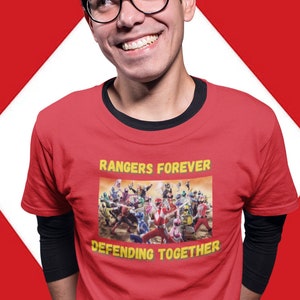 Rangers Forever Defending Together, Power Rangers Tshirt
