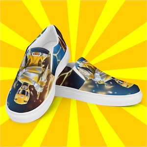 Yellow Ranger Men’s slip-on canvas shoes