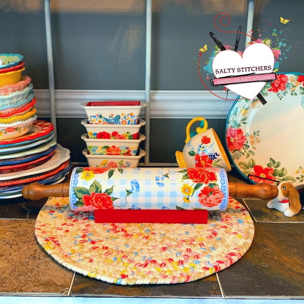 Rolling Pin Holder Etsy