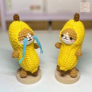 Banana Cat Plush Etsy