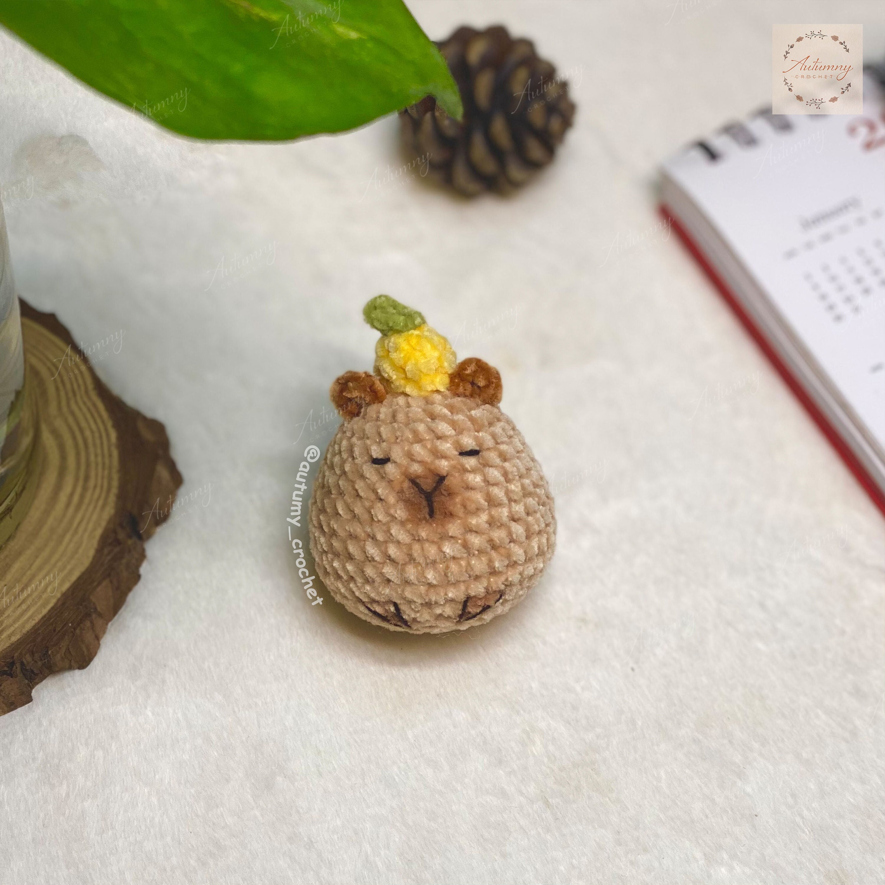 Creative Capybara Acrylic Keychain Cute Cartoon Animal - Temu United Arab  Emirates