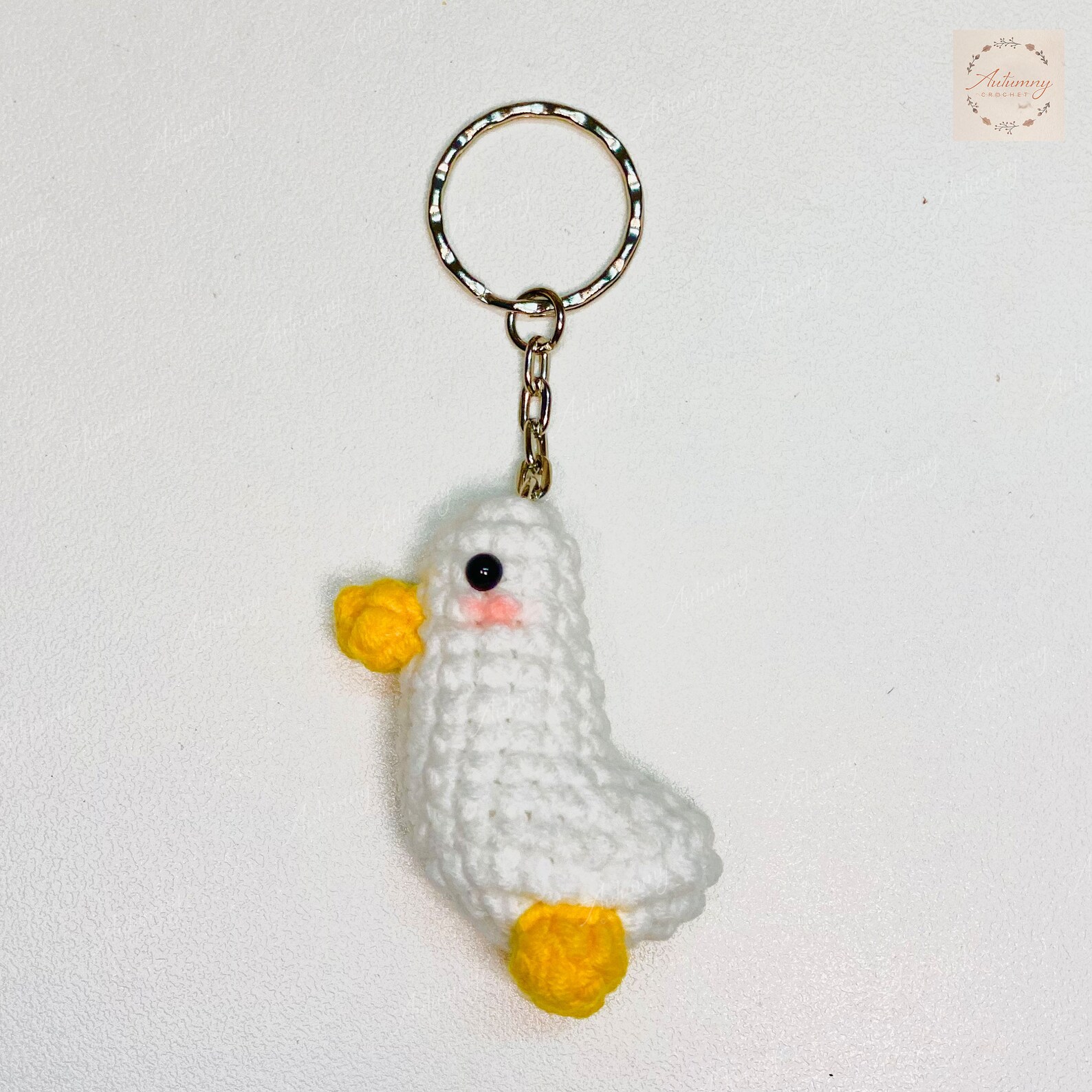Crochet Mini Ducks Keychain Amigurumi Keychain Birthday Etsy