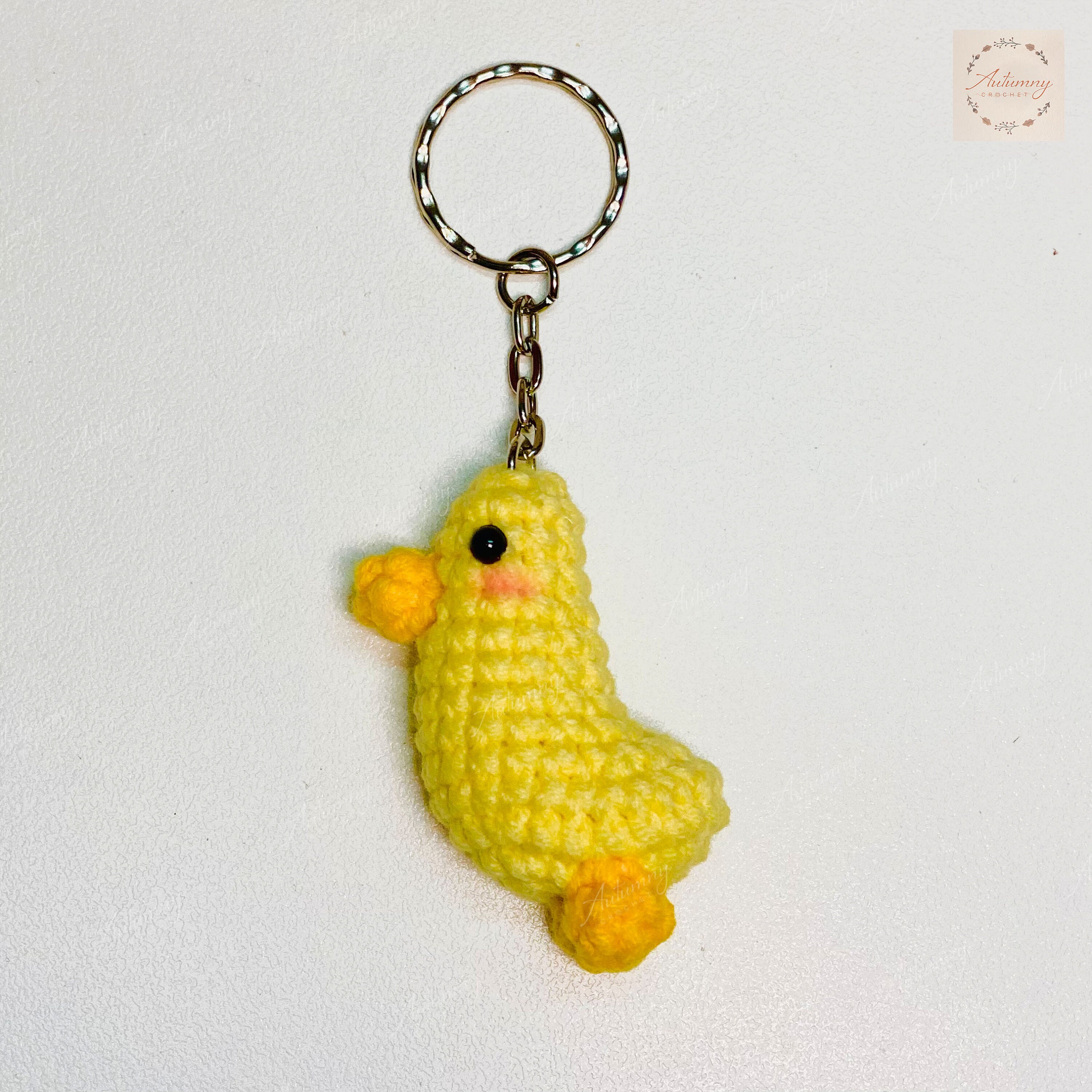 Crochet Mini Ducks Keychain Amigurumi Keychain Birthday Etsy