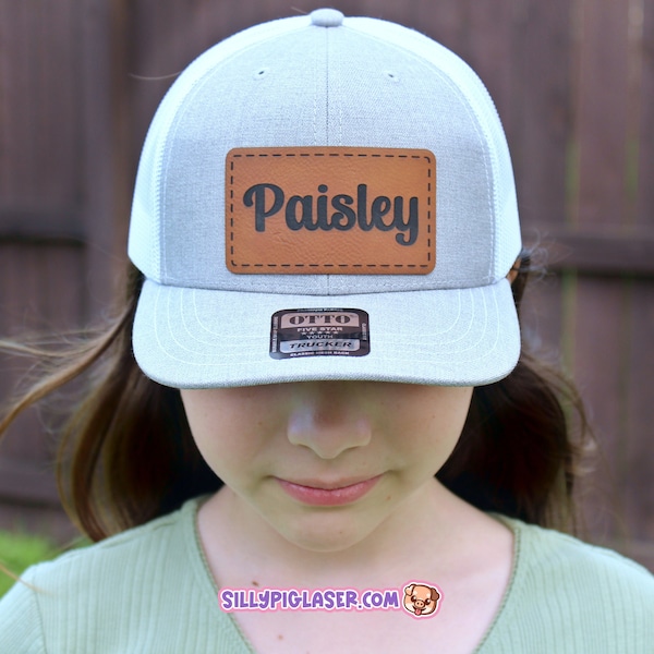 Kids Hat, Custom Hat, Trucker Hat, Personalized Hat, Youth Hat, Kids Hat with Name, Toddlers and Kids, Kids Gift, Snapback, Hat Patches