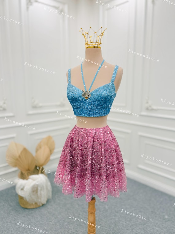 Tulle Skirt Sequins Top Dress Sequin Top Maxi Dress Sequin Top - Main Image