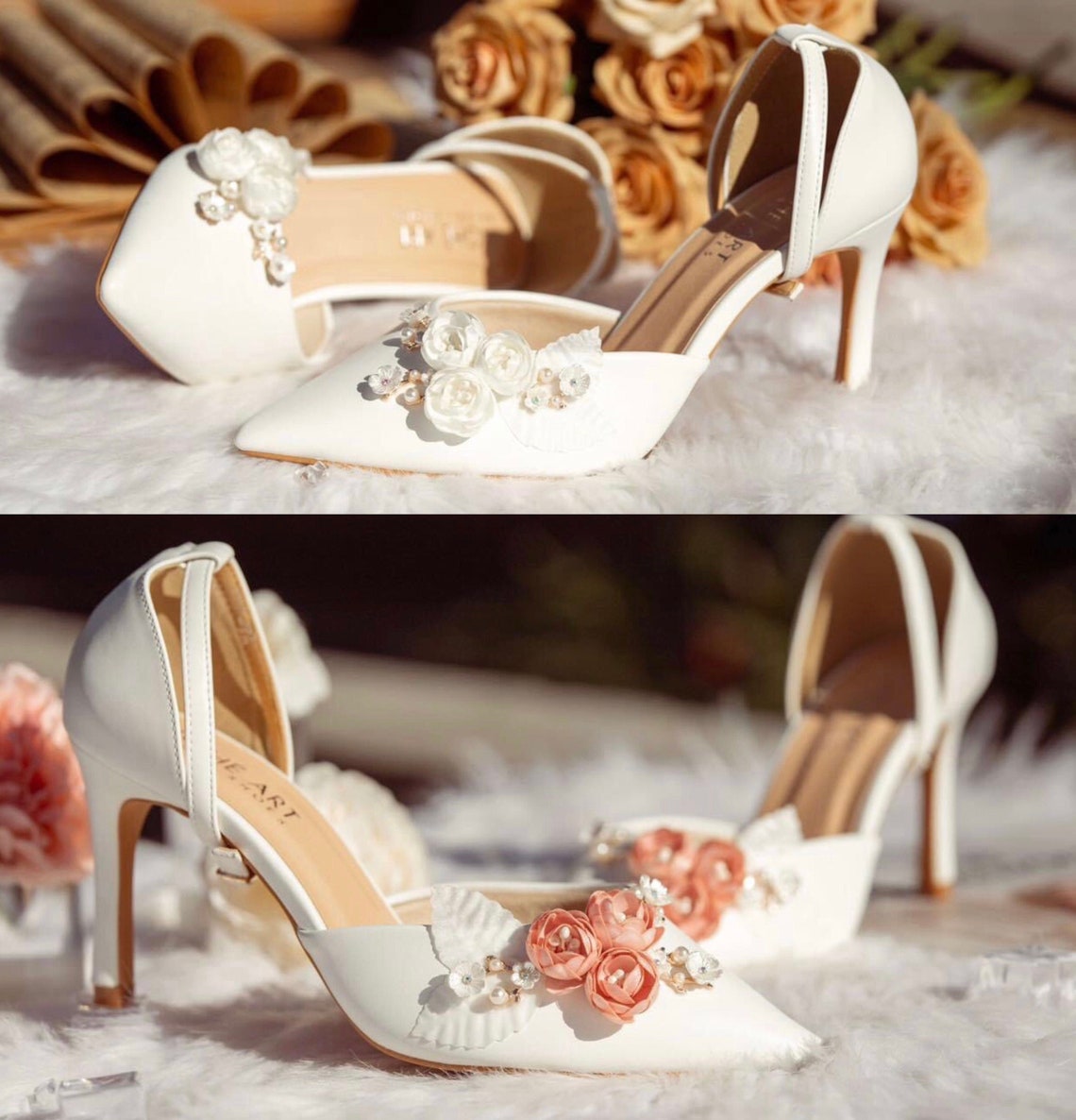 8cm heel wedding shoes