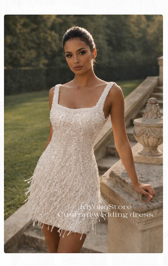 fall brown wedding guest dress Soleil SIZES:L it blends refined detail midi formal dress Made to Order An