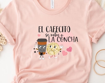 Cafecito y chisme, pan dulce, funny latina shirt, mexican tee, latina gift, women shirt, Hispanic heritage month