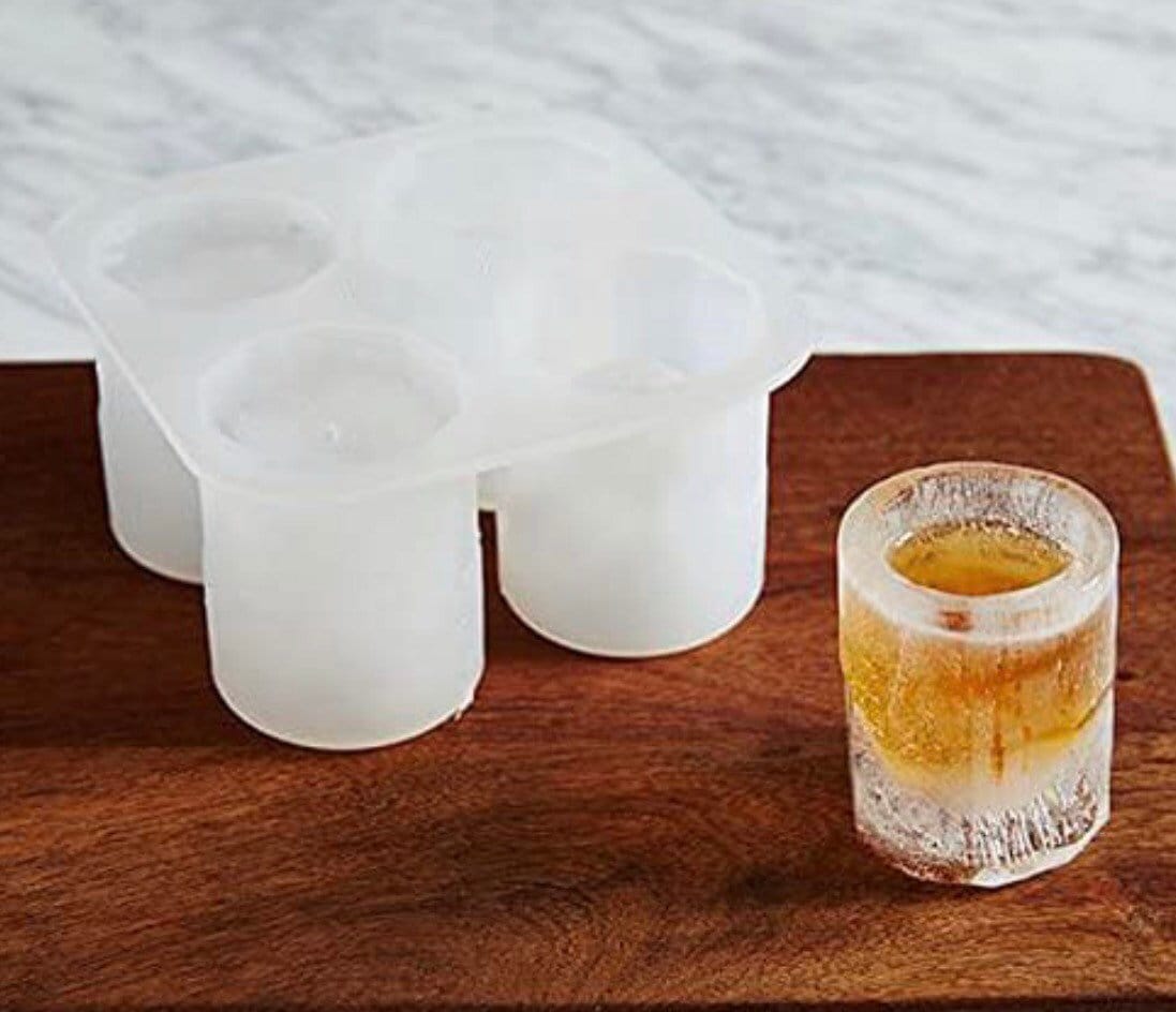 Buy Portible Glass Mold Silicon Ice Shot Glass Maker Mould, Ice