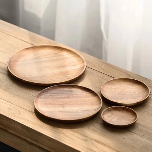 Wooden Toddler Animal Plates Wood Kid Animal Plates Bunny - Etsy