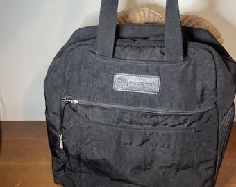Sarah Wells Breast Pump Bag /Diaper Bag Black Convertible Backpack