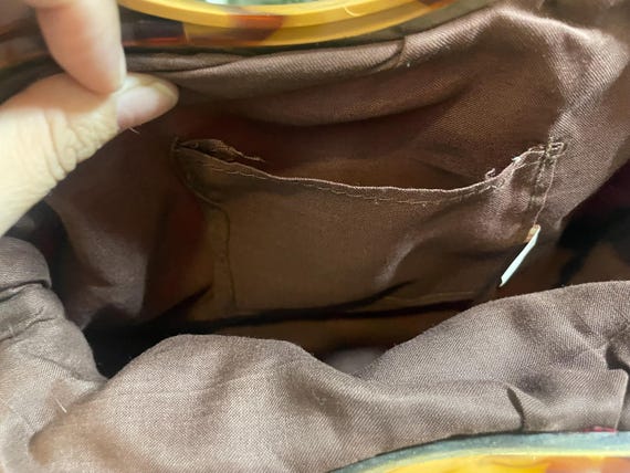 Retro Pattern handbag Very Chic! This screams sty… - image 4