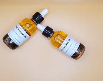 Rose Infused Hair and Body Oil: Rosemary Scented Herb Oil